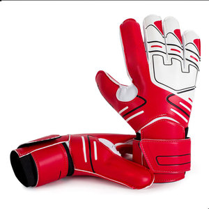 Football Goalkeeper Gloves <b>Full</b> Finger Neon Green Leather Waterproof Adjustable Wrist Strap Non <b>Slip</b> Breathable Unisex Hook Loop - Product Image 5