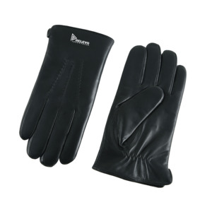 Men's Sheepskin Outdoor Autumn-winter Warm <b>Wool</b> and Fur Combined Inner Lining <b>Gloves</b> in Stock and Available for Customization - Product Image 4