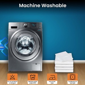 ชุดผ้าปูที่นอนไมโครไฟเบอร์6ชิ้นชุดผ้าปูที่นอนสำหรับห้องนอนผ้าปูที่นอนผ้าฝ้ายขนาดคิงไซส์ - Product Image 6