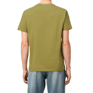 T-shirts en coton pour hommes, logo personnalisé, broderie minimaliste, streetwear, jersey premium, tee-shirt personnalisé OEM, haut pour hommes - Product Image 2