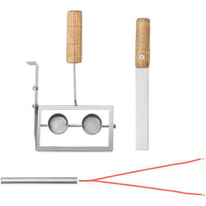 Máquina automática para hacer conos de helado, pizza crujiente, galletas comestibles, conos de waffle, 2 moldes - Product Image 5