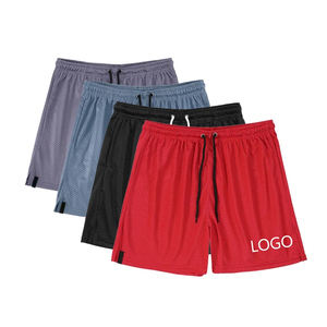 Men's Casual Athletic <b>Mesh</b> Shorts 100% Polyester Breathable Quick Dry Eco-Friendly Workout Basketball Custom Logo Rib Waistband - Product Image 6