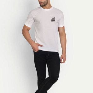 ผู้ผลิตเสื้อยืดผู้ชายผ้าเนื้อนุ่มสบายจากปากีสถาน เสื้อยืดผู้ชายสีพื้นสไตล์ลำลองแบบสั่งทำได้ - Product Image 5