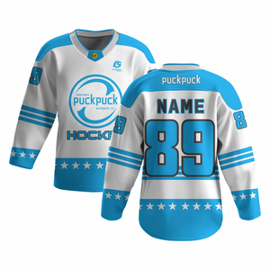 Wholesale Custom <b>Long</b> Sleeves Fleece Ice Hockey Hoodie Jersey Polyester Fabric Sublimation Ice Hoodies Hockey Uniform 280g - Product Image 2