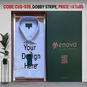 Camisa de vestir formal de manga larga de algodón 100% para hombre, antiarrugas, de secado rápido, logotipo personalizado, informal, exportación, Bangladesh, OEM, talla grande - Product Image 6