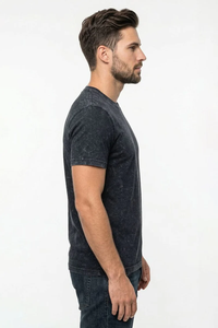 เสื้อยืดถักผ้าฝ้าย100% คอกลมรุ่นพื้นฐานระบายอากาศได้ - Product Image 6