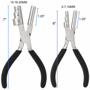 INTENSE SURGICAL INSTRUMENTS Professional Stainless Steel Wire Wrapping <b>Pliers</b> <b>Set</b> 6" & 7" Nylon Jaw Jewelry Making DIY Tools - Product Image 4