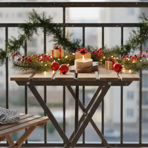 Square Wooden Handmade <b>Tea</b> <b>Light</b> Candle Holder-Universal Art Creation Home Decoration for Easter Christmas Parties Winter Decor - Product Image 1