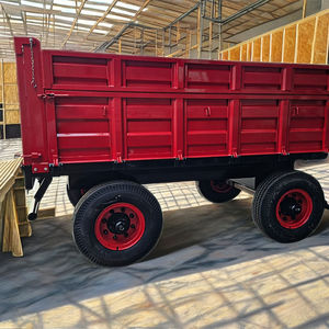 Remorque basculante à boîte de vitesses numérique Sabin avec moteur de 35 CV et plus, capacité de 1000 kg pour usage agricole - Product Image 3