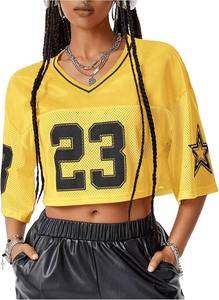 Camiseta Formal Extra Grande de Manga Larga para Mujer, 100% Algodón, con Logotipo en Relieve y Estampado de Personajes - Product Image 3