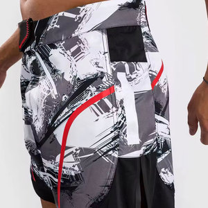 Pantalones Cortos de Entrenamiento de MMA para Hombre, Flexibles, Ligeros, de Secado Rápido, Duraderos y Cómodos, para Artes Marciales y Grappling, de Poliéster/Algodón, Marca BRAVE - Product Image 4