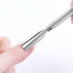Empujador de Cutículas de Acero Inoxidable de Doble Punta Desechable de Alta Calidad, Herramienta Profesional para Eliminar Piel Muerta, Manicura - Product Image 3
