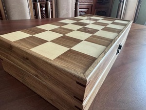 ILAHI's Eco-Friendly Rustic Polished Rectangle <b>Chess</b> <b>Board</b> Game 100% Handmade Pure Wood Animal/Love Style Customized Size <b>Chess</b> - Product Image 5