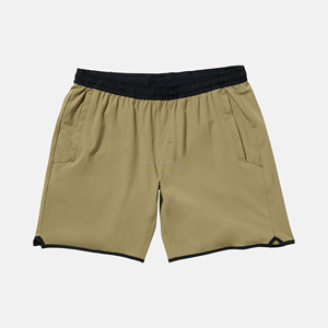 Shorts décontractés pour homme à taille élastique, longueur longue, taille adulte, motif imprimé, bas de tenue pour homme pour l'extérieur - Product Image 6