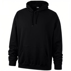 Sweat à capuche pour homme fabriqué sur mesure en usine au Pakistan, 100% coton, 300 g/m², sweat à capuche uni en molleton tricoté, écologique, séchage rapide - Product Image 2