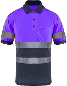Camisetas Reflectantes de Alta Visibilidad al por Mayor OEM C, Ropa de Seguridad, Camisetas Polo de Seguridad de Alta Visibilidad, Camiseta de Seguridad de Malla para Trabajo al Aire Libre - Product Image 2