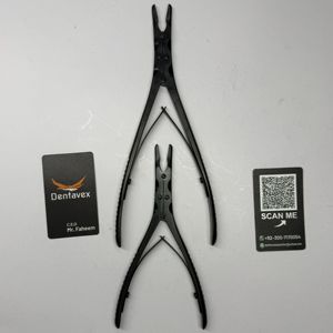 Ensemble d'instruments orthopédiques de coupe osseuse bi-articulaires de classe I certifiés CE de haute qualité, revêtement noir, de la société Dentavex Corporation - Product Image 2