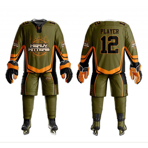 Équipement de hockey avec logo personnalisé |   Coude et épaules renforcés à double couture |   Vente en gros d'usine - Product Image 1