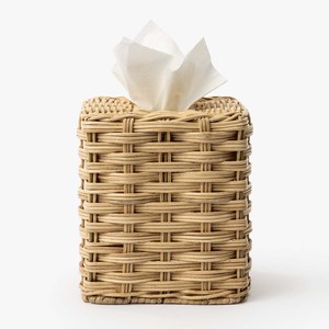 Serviette holder box woven from <b>rattan</b> top choice stylish tissue container napkin case covers - Product Image 1