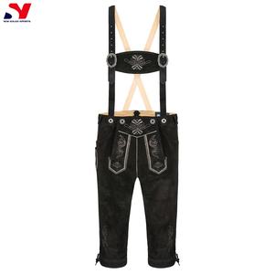 กางเกงขาสั้นบาวาเรียสำหรับผู้ชายมีสไตล์ดั้งเดิม Oktoberfest แบบมีสไตล์มาใหม่สีแบบกำหนดเองสไตล์กีฬาแห้งเร็ว - Product Image 3