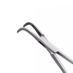 Pinzas Hemostáticas Manuales Curvas de Alta Calidad de 90° para Uso Quirúrgico Veterinario, Diseño de Sujeción de Precisión - Product Image 4