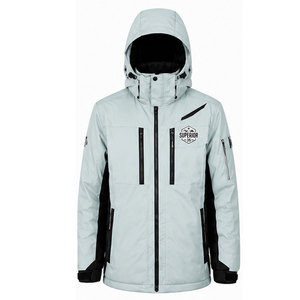 Chaqueta de Invierno para Hombre, Tipo Parka, con Tejido Impermeable, Interior Térmico Suave, Capucha Ajustable y Diseño Moderno - Product Image 1