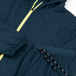 Conjunto de Pantalones Cortos Cortavientos Personalizados para Hombre, Traje Deportivo de Poliéster Resistente al Viento y Nylon Ripstop, Proveedor de Logotipos Personalizados - Product Image 3