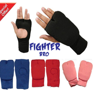 Elasticated Karate Mitts Boxing Hand Pads Cotton Fabric <b>EVA</b> Padding Custom Size Design Martial Arts Sparring Training - Product Image 5