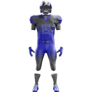 Uniforme de Fútbol Americano de Alto Rendimiento con Impresión por Transferencia de Calor, Conjunto de Jersey Deportivo para Entrenamiento y Partido - Product Image 1