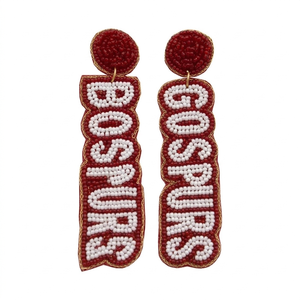Boucles d'oreilles artisanales en perles à l'effigie d'un perroquet, ornées de perles, fabriquées à la main, de la marque BaubleBar - Product Image 6