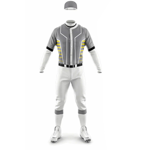 Ensemble d'uniformes de baseball de haute qualité, personnalisables avec logo d'équipe, couleur sur mesure, design par sublimation, fabrication OEM. - Product Image 3