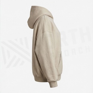 Oversized Heavyweight Cotton Hooded Pullover Womens Custom Drop Shoulder Fleece Sweatshirt Acid Wash <b>Tie</b> Dye 3D Print - Product Image 3