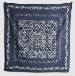 Bandana personnalisable en gros à faible MOQ, foulard carré imprimé en coton et soie, fait main, pour toutes les saisons - Product Image 2