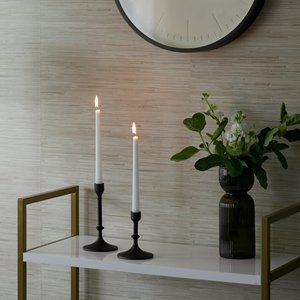 Candelabro Cónico de Hierro Fundido Negro Sólido, Hecho a Mano, Duradero, Natural y Único, Bharat Brass Copper Industries para Pascua - Product Image 5