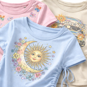 T-shirts décontractés en polyester personnalisés pour femmes, vente en gros, fournisseur OEM numérique, commandes en gros directes du fabricant, respirants et à séchage rapide - Product Image 4