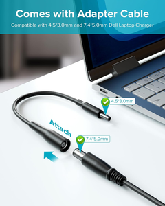 Carregador de <span class=keywords><strong>Laptop</strong></span> 65W Compatível com <span class=keywords><strong>Inspiron</strong></span> 11 13 14 15 17 3000 5000 7000 Series Vostro Latitude XPS Adaptador AC - Product Image 2