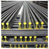 Rails en acier Q235B/50mn pour voies ferrées, rails légers 55q 50q Q235, rails en acier pour machines, pour la construction d'ouvrages ferroviaires et traverses