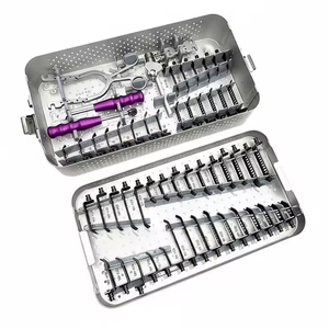 Retractor Cervical Ortopédico, Juego de Instrumentos Quirúrgicos para Columna Vertebral, Kit de Retractor Cervical para Neurocirugía, CE ISO - Product Image 1