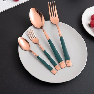 Gold Leaf Handle Salad Servers Metal <b>Serving</b> <b>Spoon</b> Set Elegant Kitchen Utensils for Dining and Gifting - Product Image 2