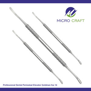 Elevador Perióstico Dental Profesional Goldman Fox 14 de Acero Inoxidable de Alta Calidad, Fabricante de Instrumentos Personalizados, Sialkot Pak - Product Image 2