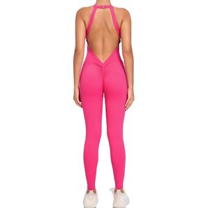 Mono Deportivo de Yoga de Alta Calidad, Transpirable, de Secado Rápido, Personalizado, para Mujer, con Efecto Levanta Glúteos - Product Image 4