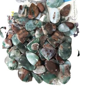 Piedra Preciosa de Aguamarina Verde Suelta de Primera Calidad, Formas Mixtas, Cristal Natural Curativo, 20-45mm, 8-12g, para Fabricación de Joyería, Venta al Por Mayor - Product Image 3