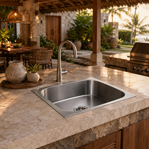 Brushed Stainless Steel 304 Grade <b>Kitchen</b> <b>Sink</b> Square Undermount <b>Sink</b> Bowl Drain Basin - Product Image 3