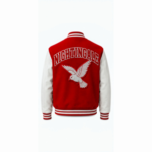 Chaqueta Varsity de Cuero de Alta Calidad con Logotipo Personalizado, Chaqueta de Béisbol Larga de Invierno, Nueva Llegada, Transpirable, Estilo Letterman - Product Image 2