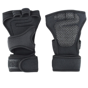 Gants de musculation personnalisés pour femmes et hommes, demi-doigts, antidérapants, avec protection du poignet - Product Image 3