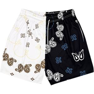 Pantalones Cortos Deportivos para Hombre con Estampado Paisley, Diseño de Bandana, Secado Rápido, para Entrenamiento Atlético - Product Image 2