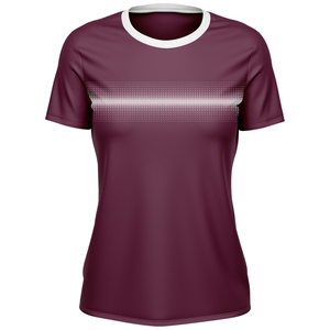 Chemises sublimées pour femmes, imprimées sur mesure, polyester, séchage rapide, vêtements de sport, t-shirt sublimé pour femmes, respirant, vêtements décontractés imprimés - Product Image 2