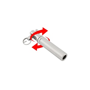 Accessoires de fixation pour garde-corps en câble sans sertissage, à ressort, en acier inoxydable, anti-torsion - Product Image 1