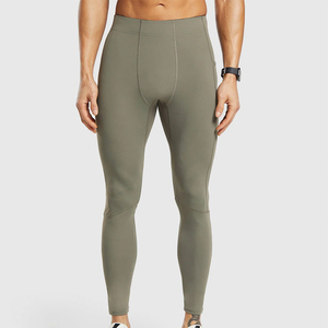 Leggings de compression athlétiques pour hommes, personnalisables, de qualité supérieure, pour la course et l'entraînement en salle de sport - Product Image 1