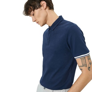 เสื้อโปโลแขนสั้นระบายอากาศได้สำหรับผู้ชายเสื้อโปโลสำหรับสวมใส่ในชีวิตประจำวันมีความต้องการสูงราคาไม่แพงและทนทาน - Product Image 3